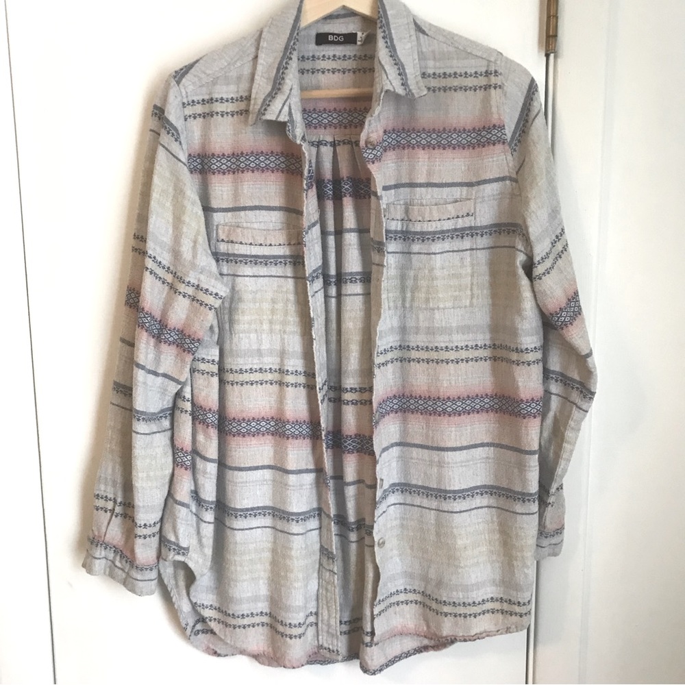 BDG Oversized Flannel Size Small